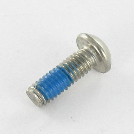 1 x Machine Screw Stainless Steel A2 Hex Socket Pan Head Cap M4X12 Hexagon Socket 2.5 Full Thread Patch Nylon