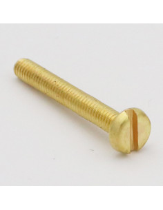 Machine Screw Brass Large Pan Head Slotted M3X16 micro screw