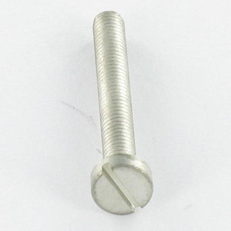 1 x Machine Screw Brass Duclanized Large Pan Head Slotted M4X4