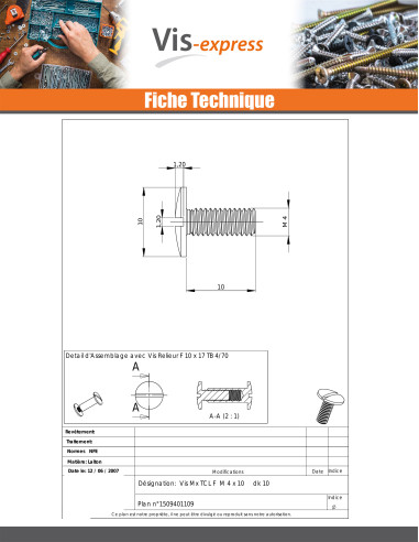 1 x Machine Screw Brass Large Pan Head Slotted...