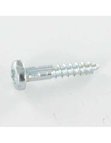 1 x Wood Screw Round Head Pozi 2 4X20 Zinc Plated