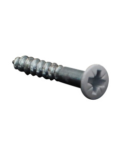 Wood Screw Pan Countersunk Head Pozi PZ2 4X30 Zinc Plated...