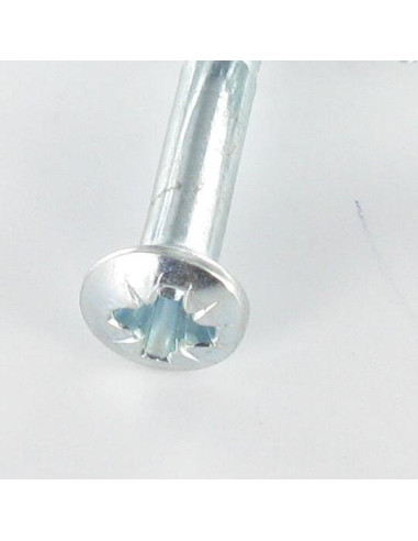 1 x Wood Screw Pan Countersunk Head Pozi 2 4X50...