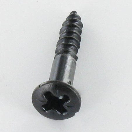 1 x Wood Screw Pan Countersunk Head Pozi 2 3.5X20 Black Zinc Plated