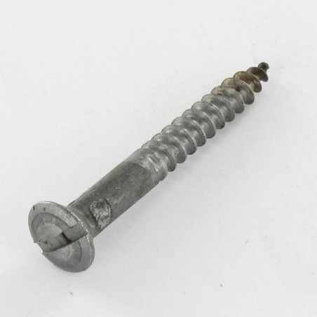 1 x Wood Screw Pan Countersunk Head Slotted 3.5X20 Steel Head Diameter: 8