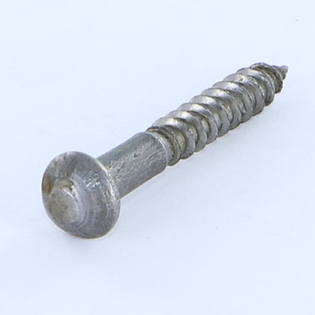 1 x Wood Screw Round Head Slotted 5X35 Steel