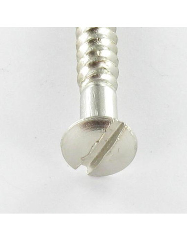 1 x Wood Screw Pan Countersunk Head Slotted...