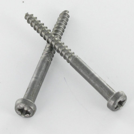 1 x Wood Screw Round Head Pozi 2 5X16 Steel