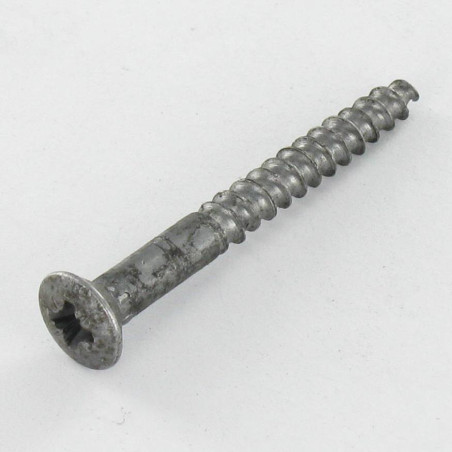 1 x Wood Screw Pan Countersunk Head Pozi 2 4X35 Steel
