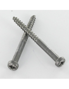 Wood Screw Round Head Pozi PZ2 3.5X40 Steel