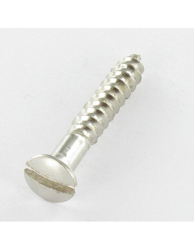 1 x Wood Screw Pan Countersunk Head Slotted...