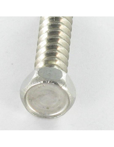 1 x Thread Rolling Screw Stainless Steel A2...