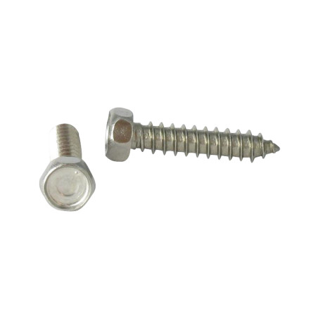 1 x THREAD ROLLING SCREW STAINLESS STEEL A2 HEXAGONAL HEAD 8X60
