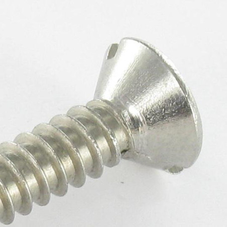 1 x THREAD ROLLING SCREW STAINLESS STEEL A2 COUNTERSUNK HEAD SLOTTED 4.8X25