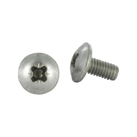 1 x Machine Screw Mushroom Pozi M4X20 Stainless Steel A2