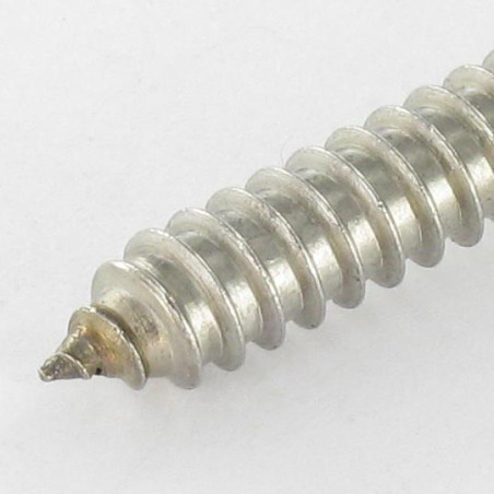 1 x THREAD ROLLING SCREW STAINLESS STEEL A2 COUNTERSUNK HEAD SLOTTED 3.9X16