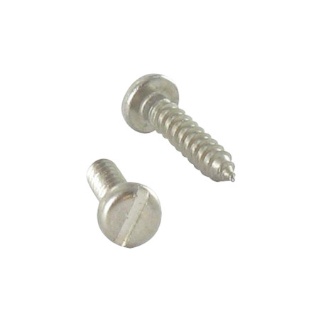 1 x Thread Rolling Screw Stainless Steel A2 Pan Head Slotted 3.9X22