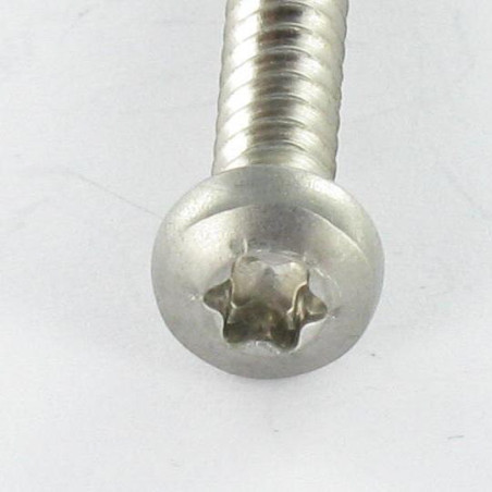 1 x Thread Rolling Screw Large Pan Head 4.2X35 Stainless Steel A2 T20 Pilot Point