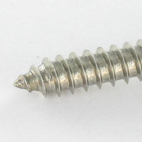 1 x THREAD ROLLING SCREW STAINLESS STEEL A2 HEXAGONAL HEAD 6.3X19