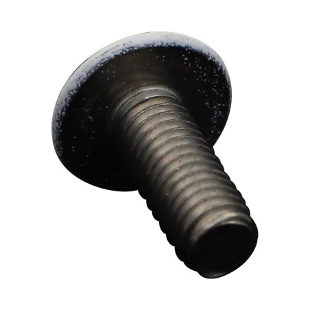 1 x Machine Screw Mushroom Pozi M6X16 Stainless Steel A2 Painted White Ral9016/Traffic Signalisation