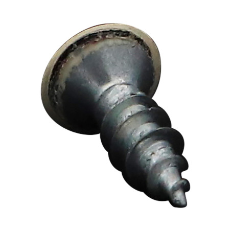 1 x Screw For Plastic 30 Countersunk Head Phillips 4.3X13 Self Drilling Zinc Plated Ral1015/Light Ivory