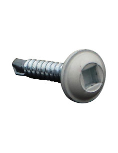 Screw DRILL Large Round Head Square 2 3.5X20 Zinc Plated...