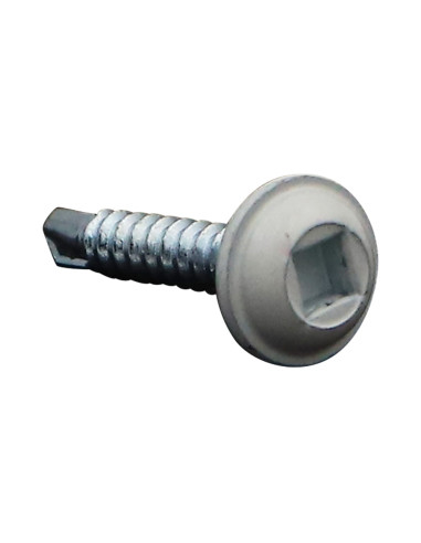 1 x Screw DRILL Large Round Head Square 2...