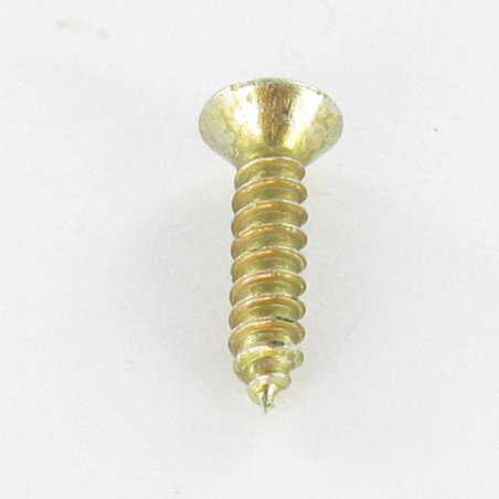 1 x THREAD ROLLING SCREW COUNTERSUNK HEAD POZI 4.8X16 YELLOW ZINC