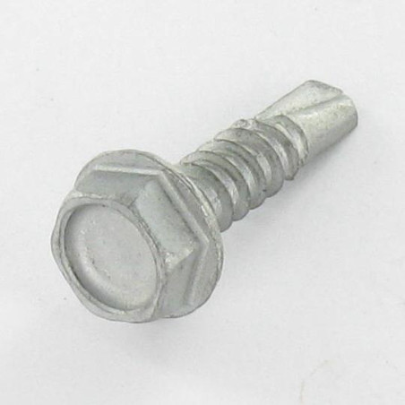 1 x Self Drilling Hexagonal Head 4.8X19 Sheet Metal Thread Steel Gomet 500A