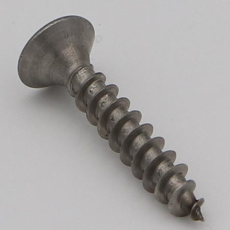 1 x Chipboard Screw Countersunk Head T25 6X60 Full Thread Stainless Steel A2