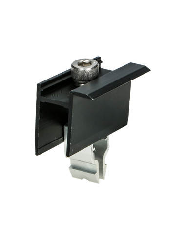 1 x PLIERS fixation SOLAR 35X55 Aluminium Black