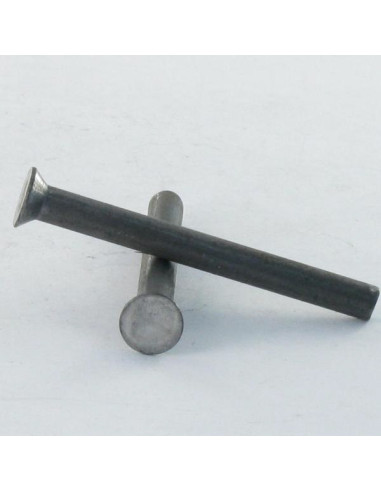 1 x Solid Rivet Countersunk Head 3X8 Steel