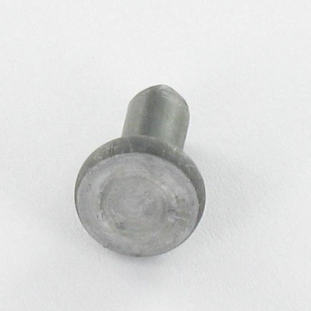 1 x Solid Rivet Flat Head 4X16 Steel