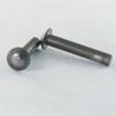 1 x Solid Rivet Cheese Head 2.6X14 +0 -0.10 Steel