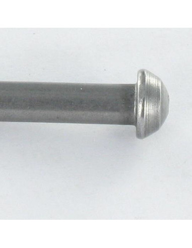1 x Solid Rivet Round Head 8X35 Steel