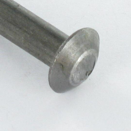 1 x Solid Rivet Cheese Head 6X50 Head Diameter: 9.5 / 1.5 Steel