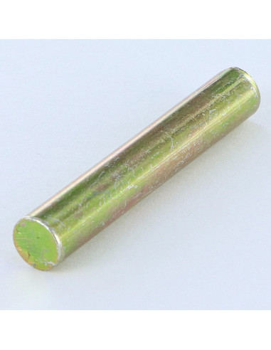 1 x Spoon Shelf Support Smooth 5X24 Yellow Zinc