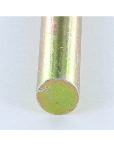 1 x Spoon Shelf Support Smooth 5X24 Yellow Zinc