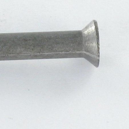 1 x Solid Rivet Countersunk Head 6X17 Steel