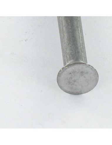 1 x Solid Rivet Countersunk Head 6X17 Steel