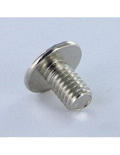 Screw Mushroom Pozi And Slotted M6X10 Nickel Plated 2