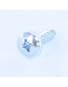 Chipboard Screw Mushroom Pozi PZ2 4.5X20 Zinc Plated