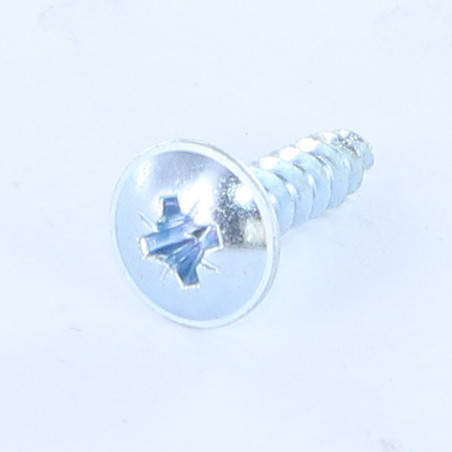 1 x Chipboard Screw Mushroom Pozi PZ2 4.5X20 Zinc Plated