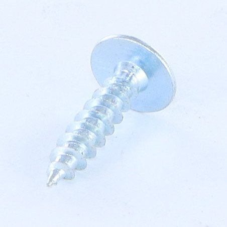 1 x Chipboard Screw Mushroom Pozi PZ2 4.5X20 Zinc Plated