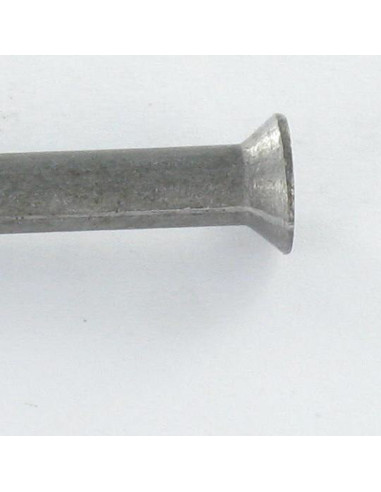 1 x Solid Rivet Countersunk Head 6X12 Steel