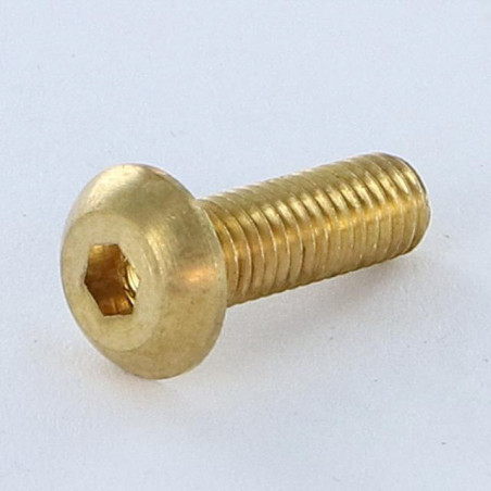 1 x Machine Screw Hex Socket Pan Head Cap M5X16 Hexagon Socket 3 Brass