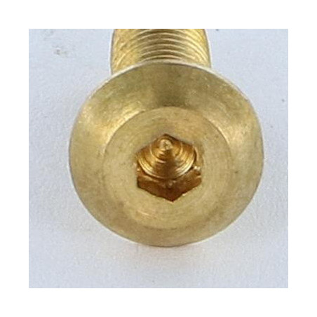 1 x Machine Screw Hex Socket Pan Head Cap M5X16 Hexagon Socket 3 Brass