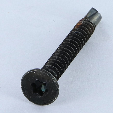 1 x Self Drilling Countersunk Head T25 5.5X50 Black Zinc Plated