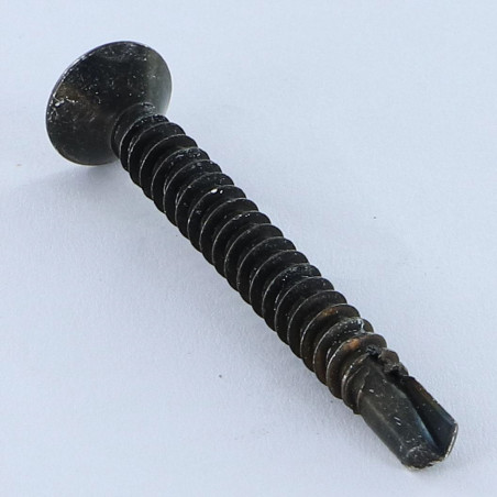 1 x Self Drilling Countersunk Head T25 5.5X50 Black Zinc Plated