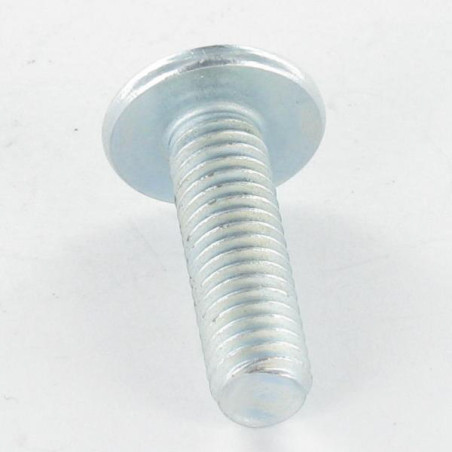 1 x Screw Mushroom Pozi And Slotted M4X10 Zinc Plated